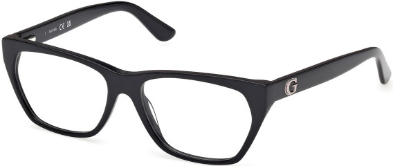 Guess GU50234 glasses in Shiny Black