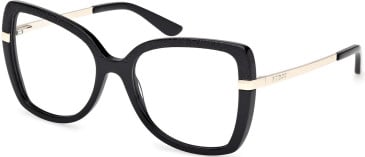 Guess GU50245 glasses in Shiny Black