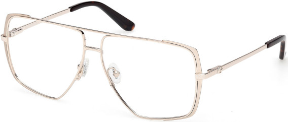 Guess GU50248 glasses in Matte Pale Gold