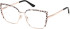 Guess GU50249 glasses in Shiny Rose Gold