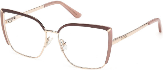 Guess GU50249 glasses in Matte Beige