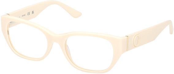 Guess GU50304-50 glasses in Shiny Ivory