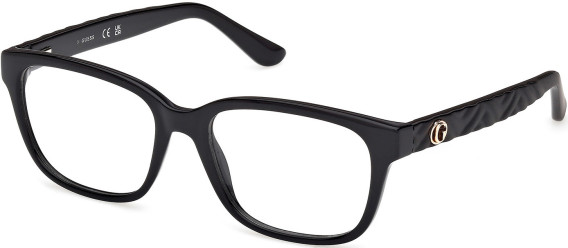 Guess GU50308-53 glasses in Shiny Black