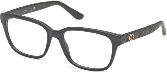 Guess GU50308-55 glasses in Shiny Dark Green
