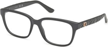 Guess GU50308-55 glasses in Shiny Dark Green