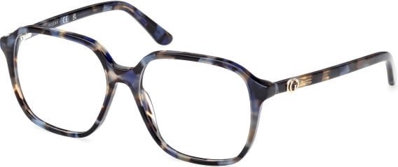 Guess GU50309 glasses in Blue/Havana