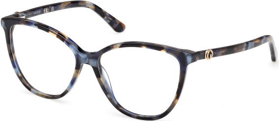 Guess GU50311-55 glasses in Blue/Havana
