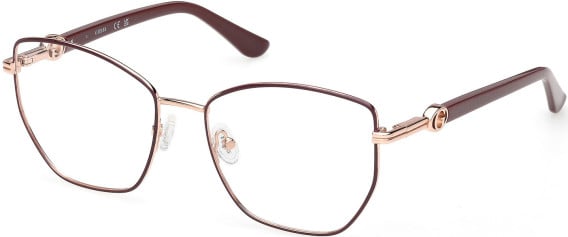 Guess GU50312-52 glasses in Shiny Bordeaux