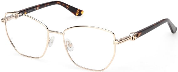 Guess GU50312-54 glasses in Shiny Deep Gold