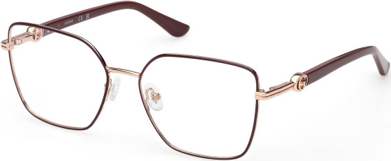 Guess GU50313-53 glasses in Shiny Bordeaux