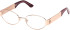 Guess GU50314 glasses in Shiny Rose Gold