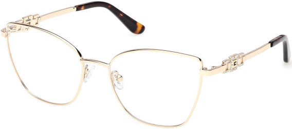 Guess GU50316 glasses in Shiny Deep Gold