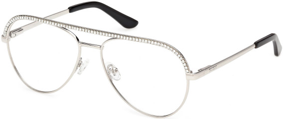 Guess GU50321 glasses in Shiny Light Ruthenium