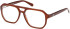 Guess GU50327 glasses in Shiny Light Brown