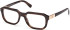 Guess GU50332 glasses in Dark Brown/Horn