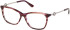 Guess GU50349-52 glasses in Bordeaux/Horn