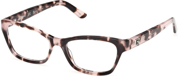 Guess GU50353-53 glasses in Pink/Havana