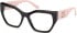 Guess GU50357 glasses in Shiny Black/Pink