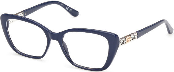 Guess GU50358 glasses in Shiny Blue