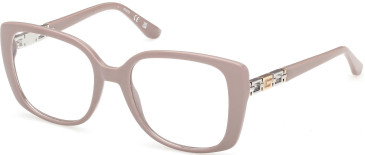 Guess GU50359 glasses in Shiny Beige