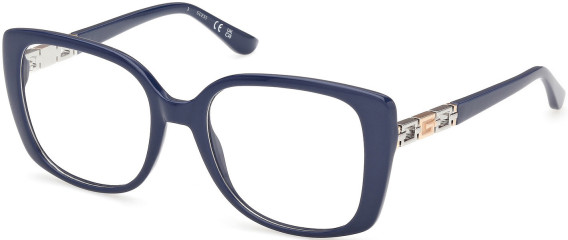 Guess GU50359 glasses in Shiny Blue