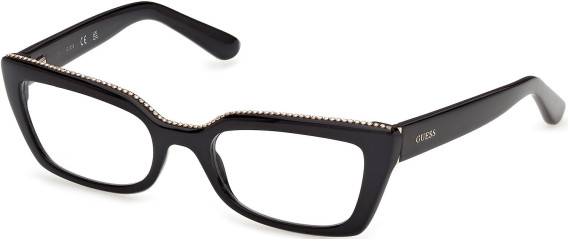 Guess GU50360 glasses in Shiny Black