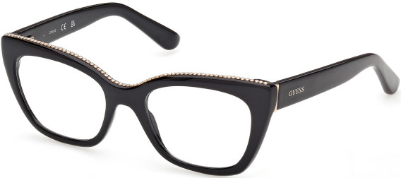 Guess GU50361-50 glasses in Shiny Black