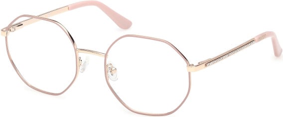 Guess GU50363 glasses in Matte Light Pink