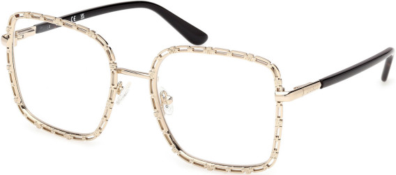 Guess GU50364 glasses in Shiny Pale Gold