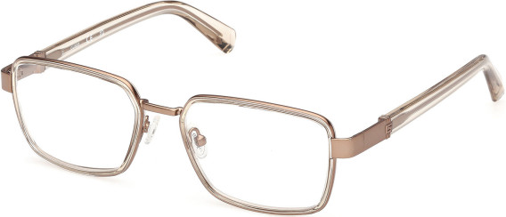 Guess GU50371 glasses in Shiny Light Brown