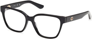 Guess GU50381 glasses in Shiny Black