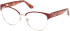 Guess GU50382 glasses in Matte Dark Red