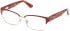 Guess GU50383 glasses in Matte Dark Red