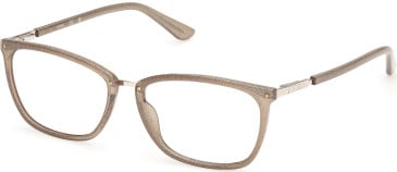 Guess GU50386 glasses in Shiny Beige