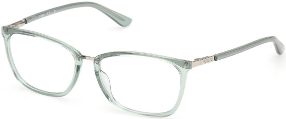 Guess GU50386 glasses in Shiny Light Green