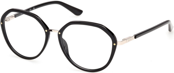 Guess GU50387 glasses in Shiny Black