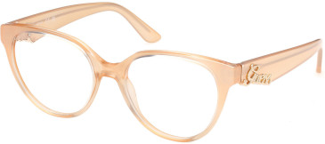 Guess GU50388 glasses in Shiny Light Orange