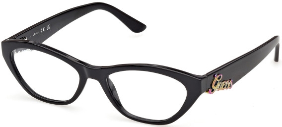 Guess GU50389 glasses in Shiny Black