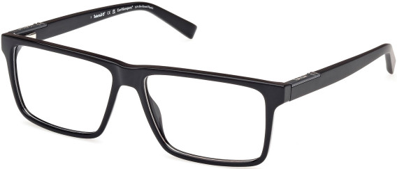 Timberland TB50004 glasses in Shiny Black