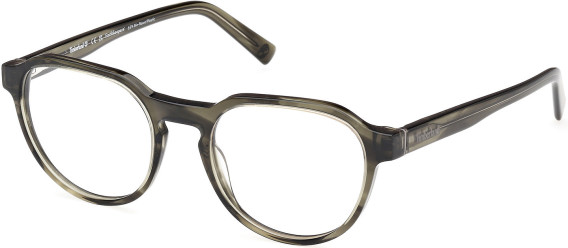 Timberland TB50032 glasses in Dark Green/Horn