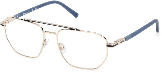 TB50049 glasses in Shiny Pale Gold
