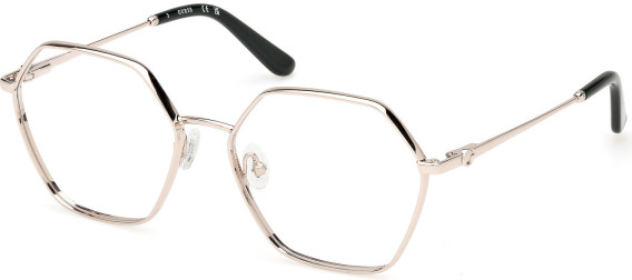 GU50184 glasses in Shiny Pale Gold