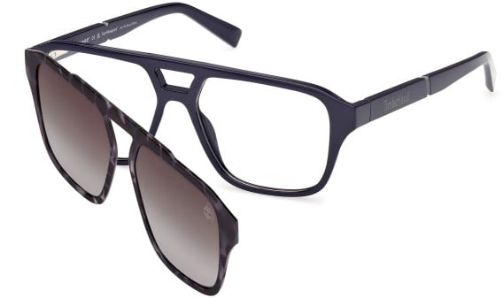 TB50085 glasses in Shiny Blue