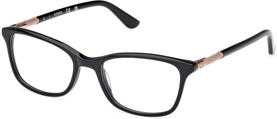 Guess GU2658-N-52 glasses in Shiny Black