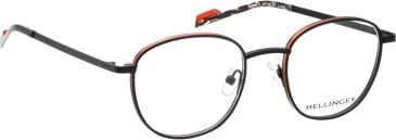 BELLINGER OUTLINE-5 glasses in Black / Orange