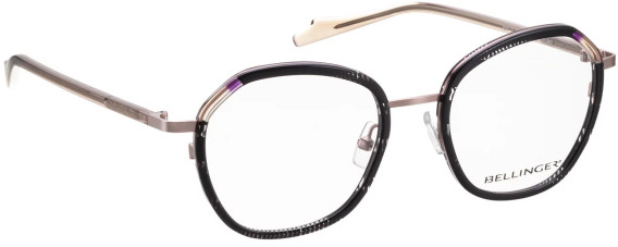 BELLINGER SPIN-2 glasses in Black / Black