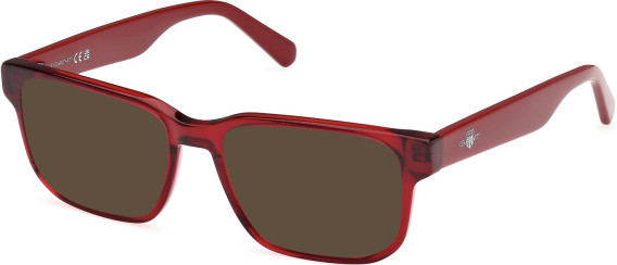 Gant GA50030 sunglasses in Shiny Dark Red