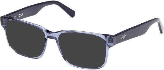 Gant GA50030 sunglasses in Shiny Light Blue