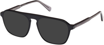 Gant GA50034 sunglasses in Shiny Black