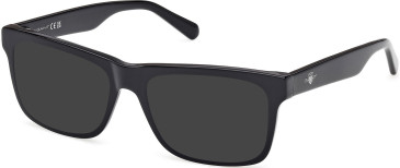 Gant GA50060 sunglasses in Shiny Black